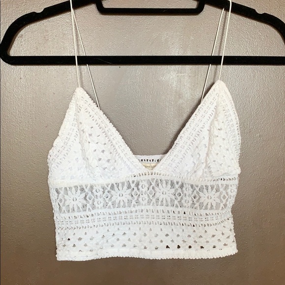 Urban Outfitters Tops - White Crop Top